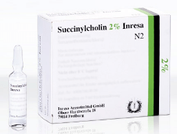 Succinylcholin 2% Inresa rezeptfrei aus Deutschland
