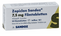 Zopiclon Sandoz 7,5mg rezeptfrei kaufen